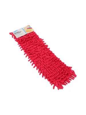 Насадка для швабры из шенилла "Лапша" с подкладкой, 42*13 см, микс цвета