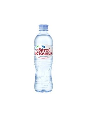 Вода питьевая негазированная Святой источник 0,5 л ПЭТ