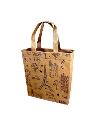 Сумка хозяйственная 330х280х100мм, с петлевой ручкой, цвет в ас.