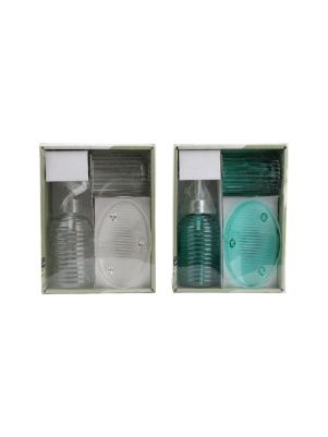 Набор аксессуаров для ванны "Green vibes", 3 предмета (PX0520)