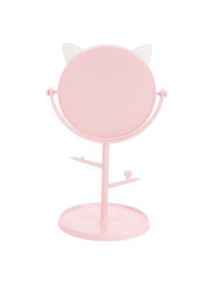 Зеркало-подставка настольное "Kitty", 31*18 см, микс цвета