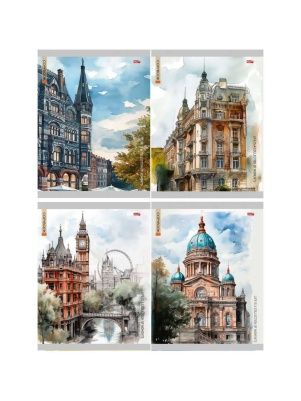 Тетрадь "Profit" 48л, клетка, офсет ПХ, Т48-7372