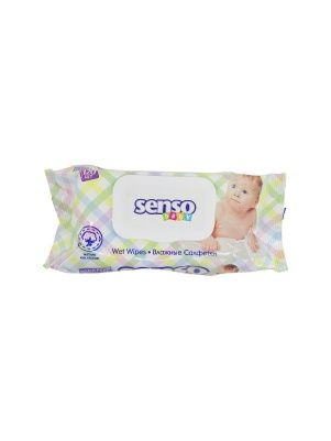 Салфетки влажные для детей "SENSO BABY", 120 шт