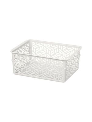 Корзинка универсальная "Linden" 1,4л, 190х140х75мм (светло-серый)