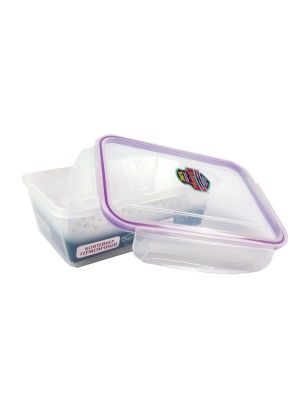 Контейнер герметичный прямоуг. 1,1л (прозрачный)