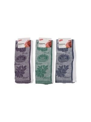 Полотенце кухонное , 50*70 см, 90 гр, микс цвета 