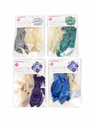 Набор шаров, 10 шт, 30 см