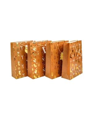 Пакет подарочный  "Gold shade", 30*41,5*12 см (XMASGB96)