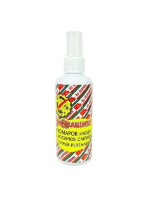 Спрей-репеллент для всей семьи от комаров, клещей, москитов, слепней, 100 мл   