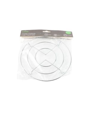 Подставка под горячее на ножках, d=17.5 см, металл