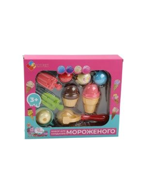 Игрушка из полимерных материалов Набор "Мороженое" PAN FUN (Артикул PD0218)