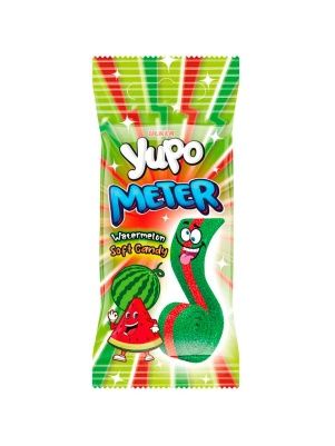 жевательная конфета YUPO METRE LIQ со вкусом Арбуз 50г