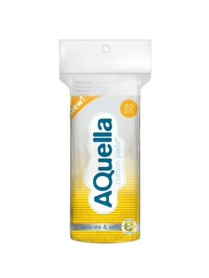 AQUELLA Ватные диски 80шт