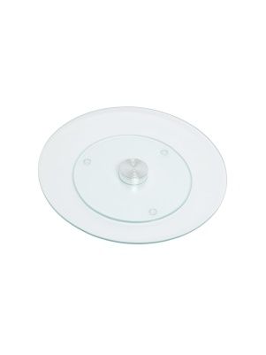 Блюдо вращающееся, прозрачное, 25 см