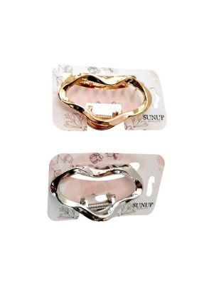 Крабик для волос "Metallic", 7,5 см