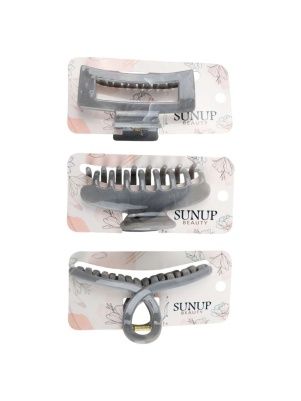 Заколка-краб для волос "Marble", микс дизайнов (KRE24102337)