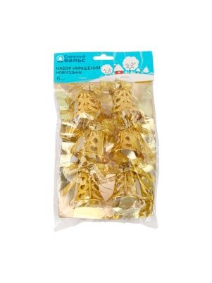 Набор украшений новогодних "Звуки Нового года", 6 шт., 5 см