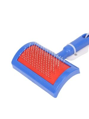 Щетка-пуходерка для шерсти животных 12*8см
