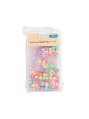 Набор для бисероплетения (бусины 330-370 шт.,  шнур) (KRE241204027)