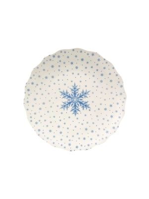 Тарелка "Снежинки ", 26 см (NYK25022)