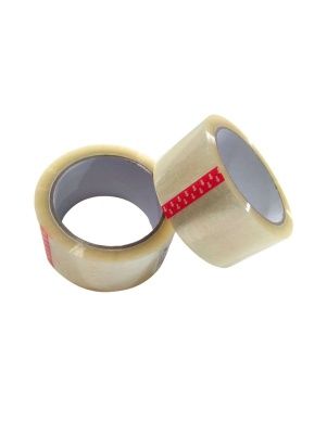 Клейкая лента прозрачная, 48 мм*66 м*40 мкр