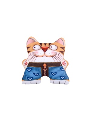 Игрушка мягкая "Кот Нафаня 1" 20см, в асс-те