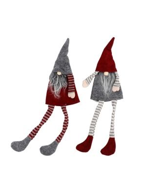 Украшение декоративное "Гномик с длинными ножками", 50*13 см