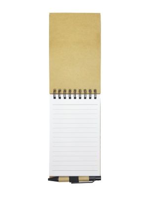 Блокнот для записей с ручкой + стикеры, 15*8,5 см 