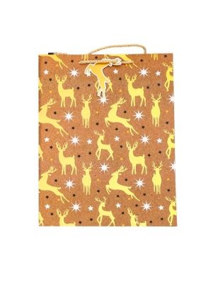 Пакет подарочный  "Gold shade", 30*41,5*12 см (XMASGB96)