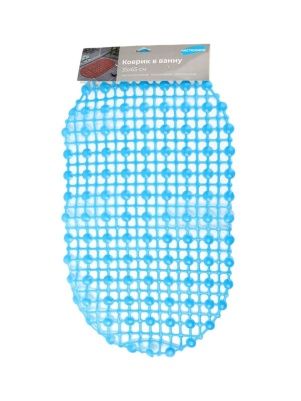 Коврик в ванну противоскользящий, 35*65см