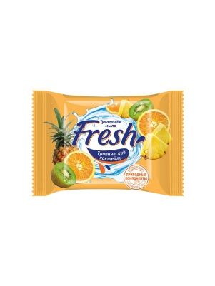 Крем-мыло туалетное «Fresh» Тропический коктейль 50 г   в/об