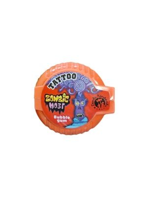 Жевательная  резинка "ZOMBIE МОЗГ" (Ассорти с татуировкой рол) 12г