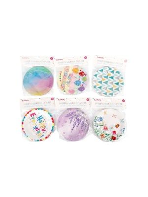 Набор бумажных тарелок "Вечеринка", 10 шт., 18 см (PI0019)