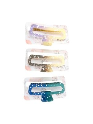 Заколка-краб для волос "Paints", микс цветов (KRE24102352)