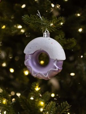 Набор ёлочных урашений "Пончики", 3 шт, 7 см (NYK25065)