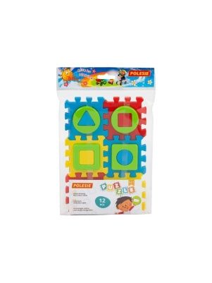Игрушка развивающая "Пазл" №1, 12эл, пакет