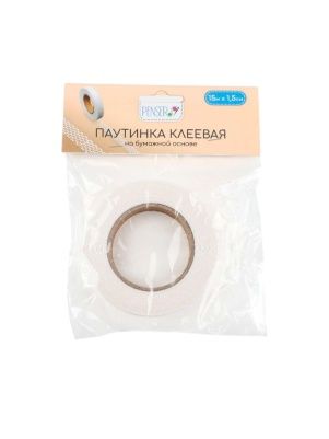 Паутинка клеевая на бумажной основе, 15 м*1,5 см