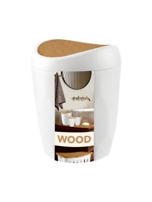 Контейнер для мусора Keeplex Wood 1л