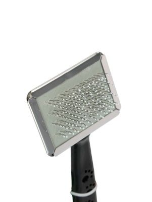 Расческа-пуходерка для кошек и собак "Пушок" 14 см