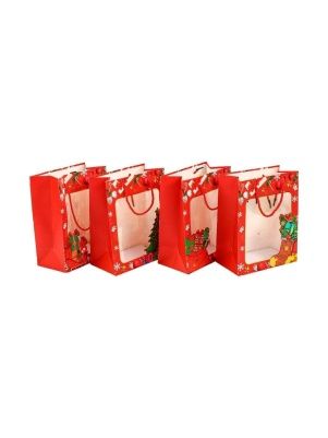 Пакет подарочный с окошком  "Это тебе", 18*23*10 см (XMASGB100)