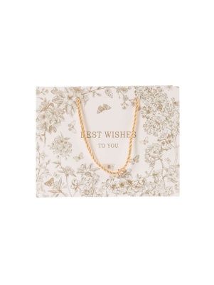 Пакет подарочный "C бантом", 23*17,7*10 см (GB995)