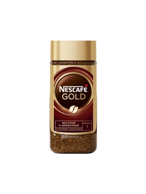 Кофе растворимый Nescafe Gold  95г ст/б
