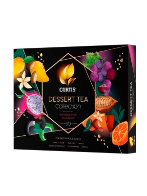 Чай Curtis ассорти "Dessert Tea Collection", 30 пак.