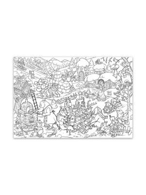 Гигантская раскраска "Malamalama", в ассортименте