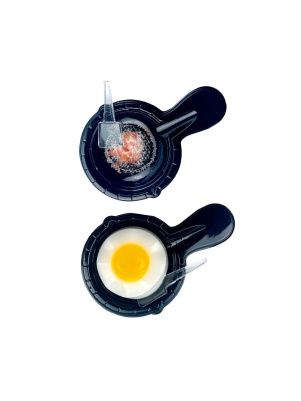 Желе (ПРОЖАРКА Яичница) со вкусом клубники и взрывная карамель со вкусом клубники, яблока, винограда, манго, голубики, 26г