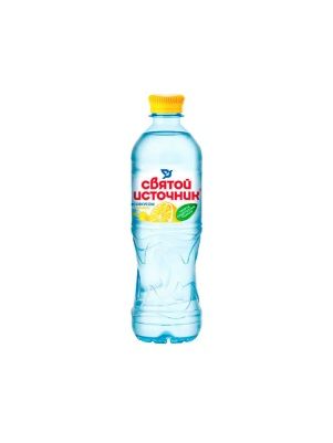 Напиток безалк. негаз. "Святой Источник" со вкусом лимона 0.5 л ПЭТ