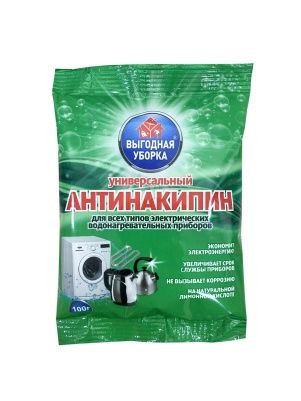 ВЫГОДНАЯ УБОРКА Антинакипин Универсальный 100г