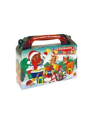 Упаковка карт. (коробка) 0,5кг "САНКИ 0,5"