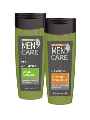 Косметический набор муж.  MEN CARE (гель для душа 250 мл + шампунь 250 мл)