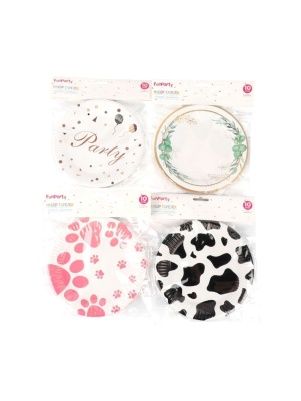 Набор тарелок бумажных "Вечеринка", 10 шт.